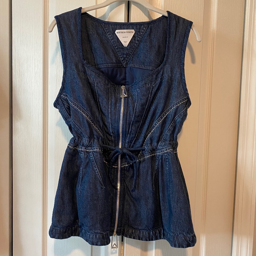 Bottega Veneta Denim Top